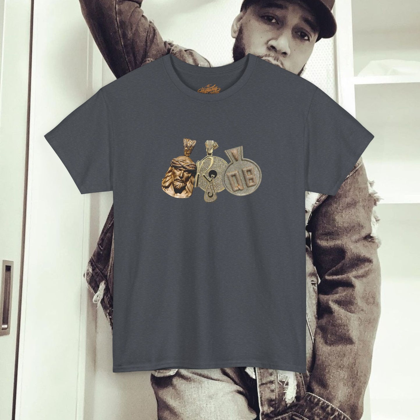 Brooklyn, Marcy, Queensbridge Unisex Heavy Cotton Tee