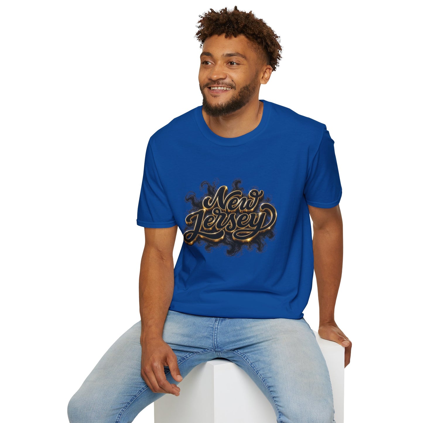 New Jersey Retro Drip & Script T-Shirt