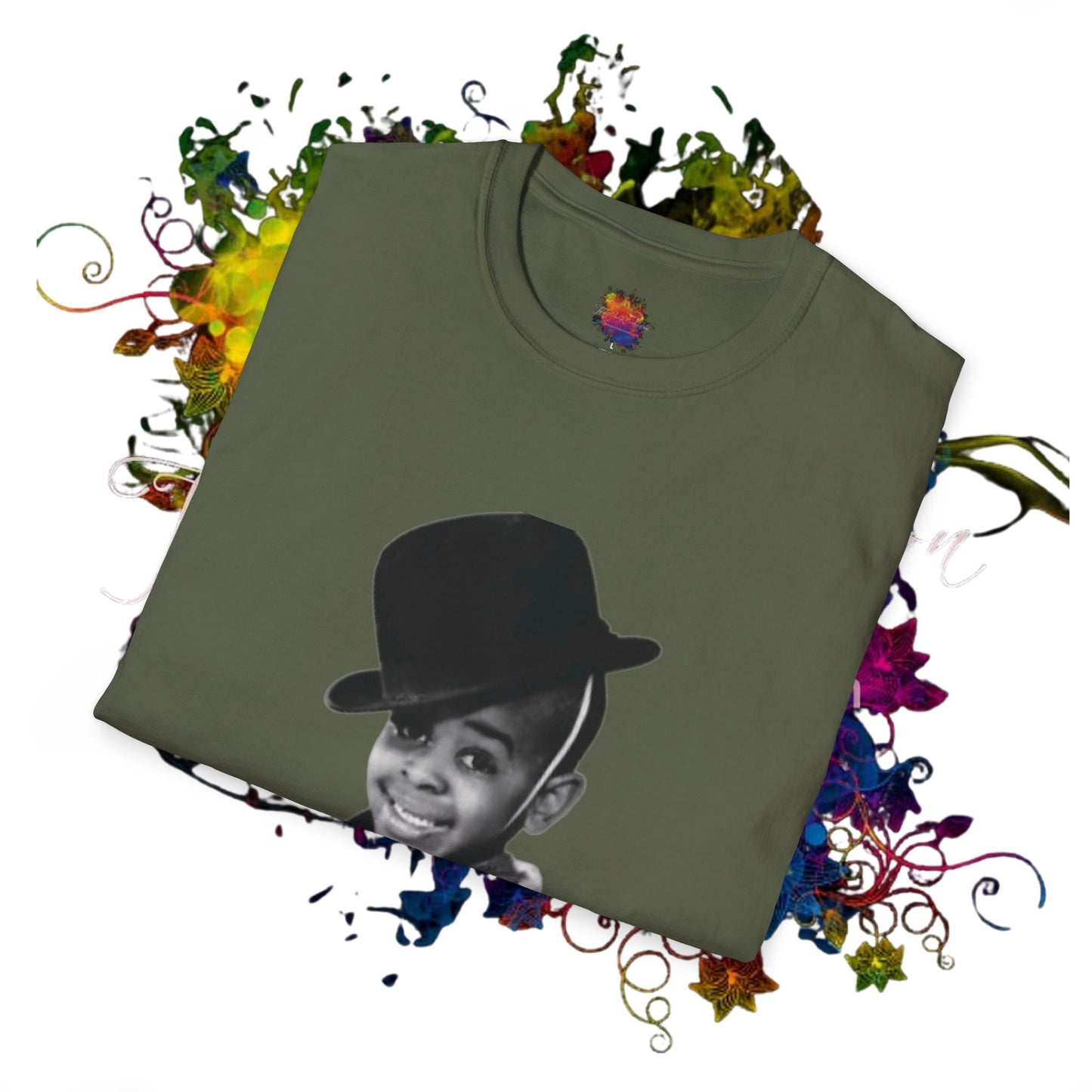 Vintage STYMIE Throwback Graphic Tee with Top Hat
