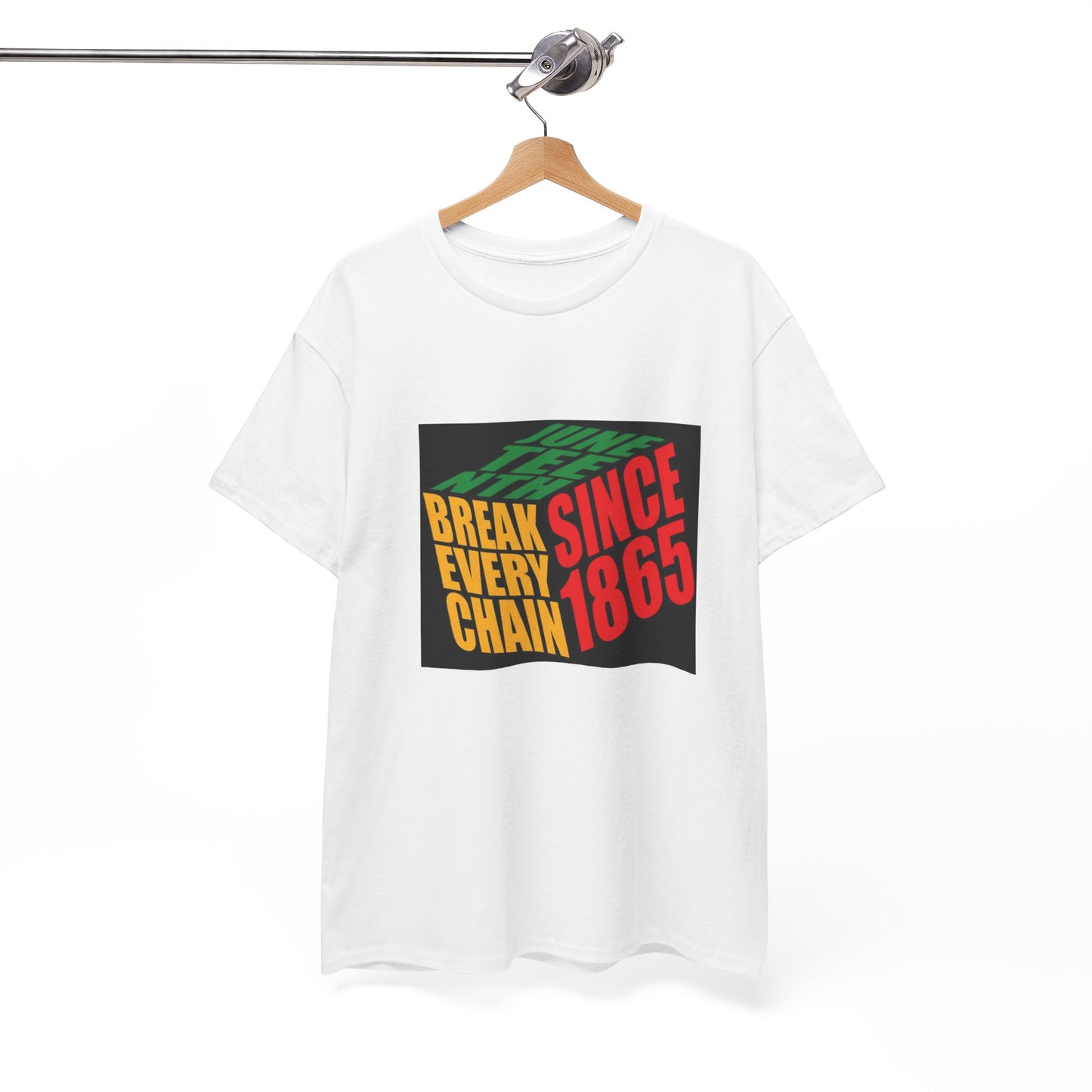 BREAK CHAINS Unisex Heavy Cotton Tee