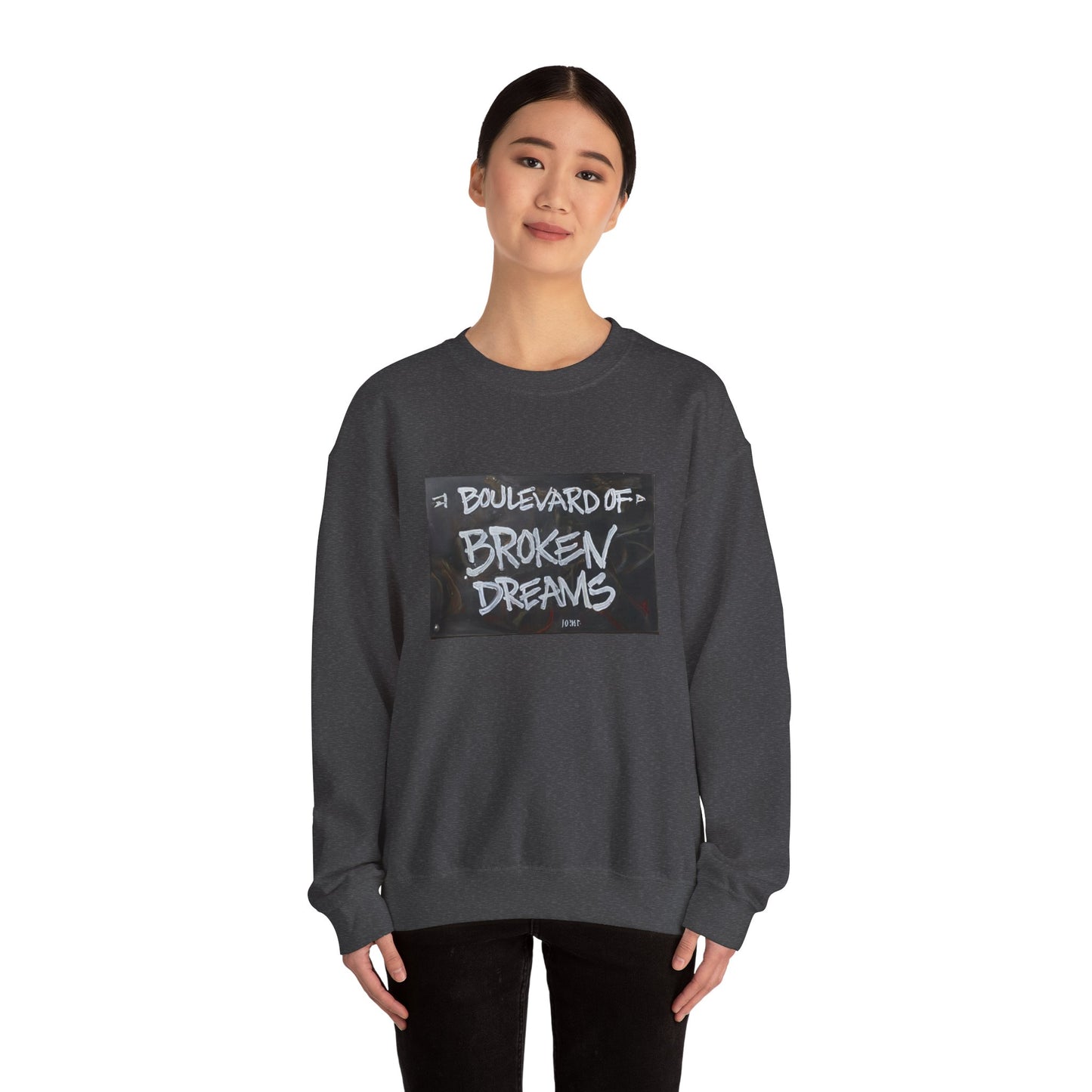 Boulevard of Broken Dreams Unisex Heavy Blend™ Crewneck Sweatshirt