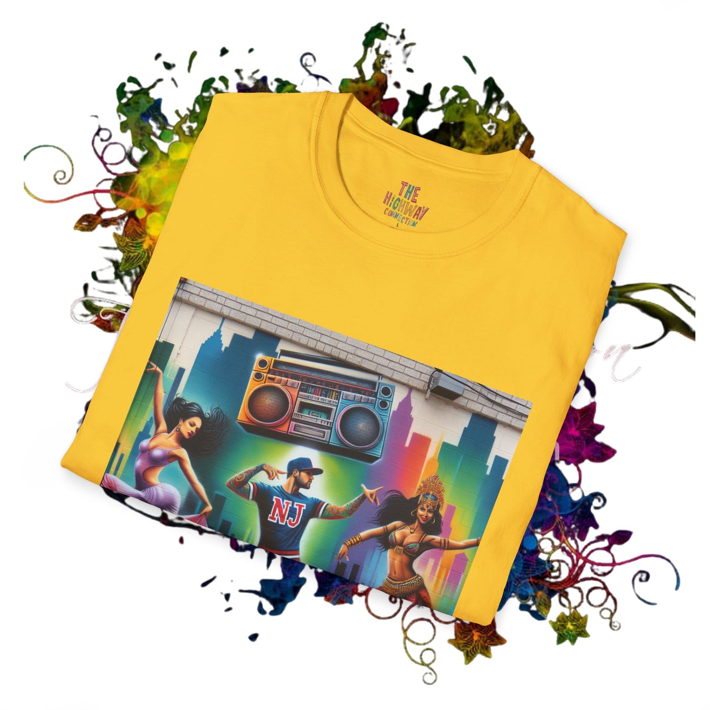 Music Dance Unisex T-Shirt - New Jersey Culture