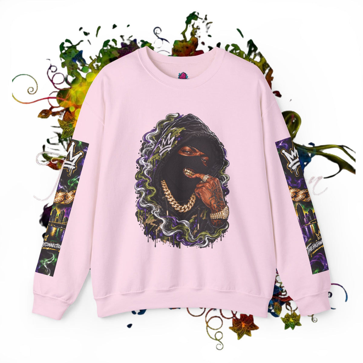 MaskUP /Jersey Gorilla JERSEYDAZE Graphic Sweatshirt