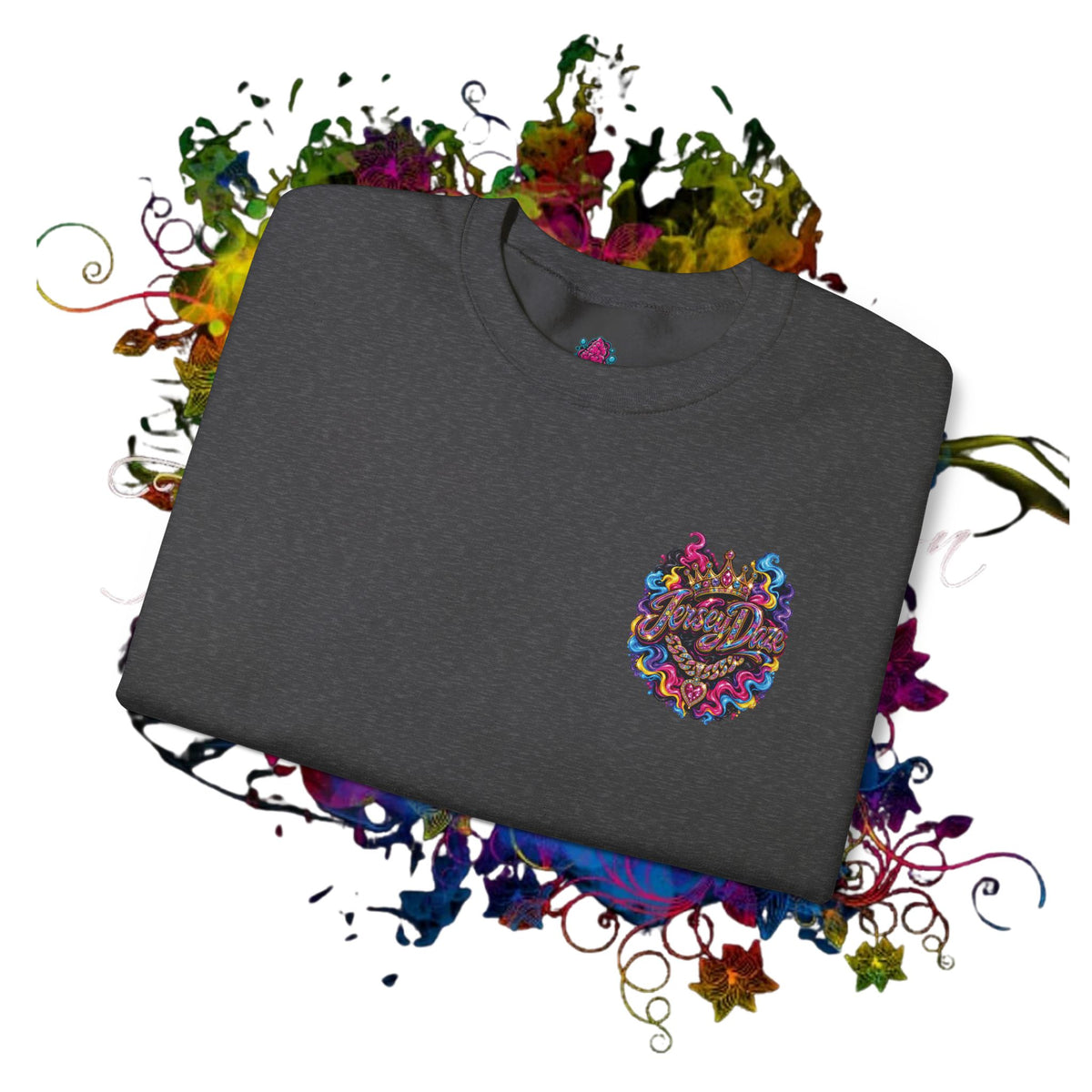 JerseyDaze Trippy Logo Crewneck Sweatshirt