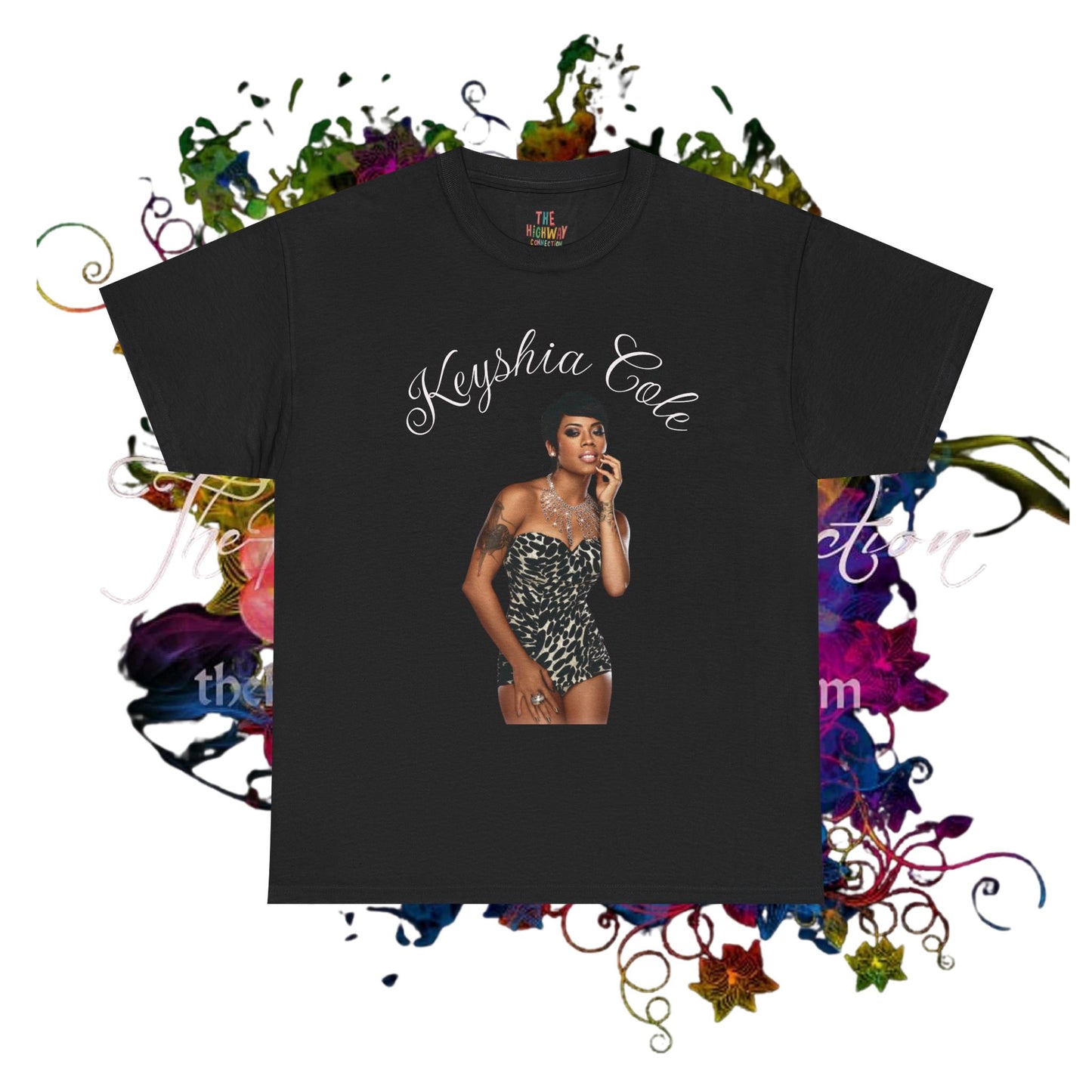 Keyshia Cole Inspired Unisex Heavy Cotton Tee - Stylish and Comfortable Shirt for Music Lovers