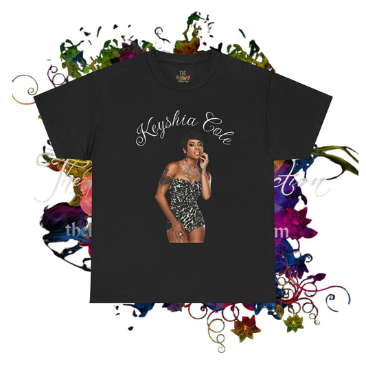 Keyshia Cole Inspired Unisex Heavy Cotton Tee - Stylish and Comfortable Shirt for Music Lovers