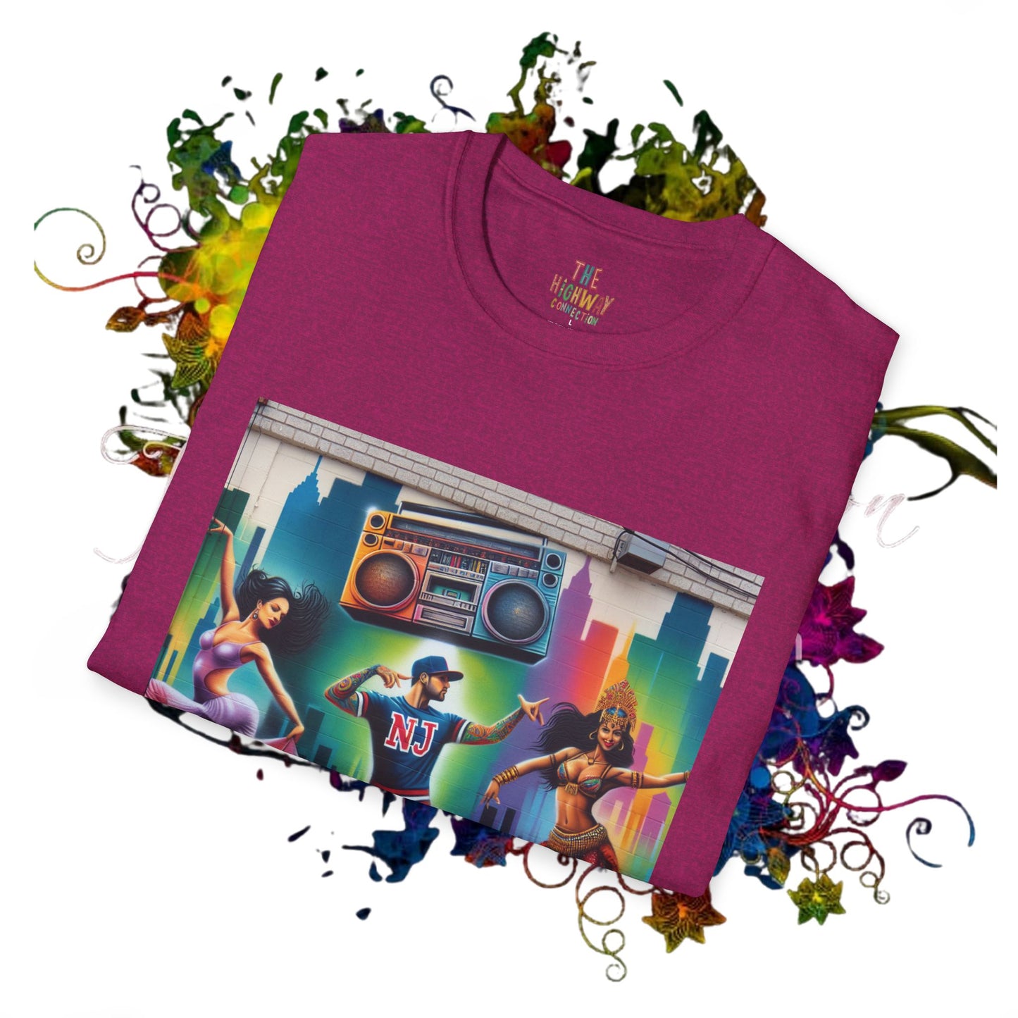 Music Dance Unisex T-Shirt - New Jersey Culture