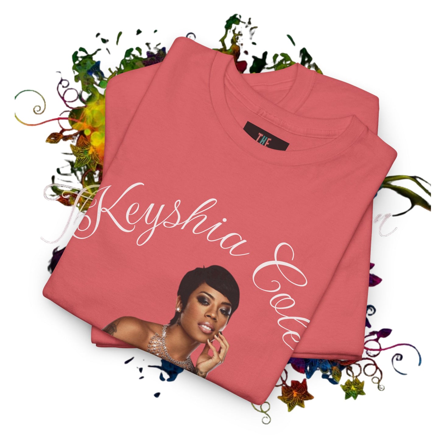 Keyshia Cole Inspired Unisex Heavy Cotton Tee - Stylish and Comfortable Shirt for Music Lovers