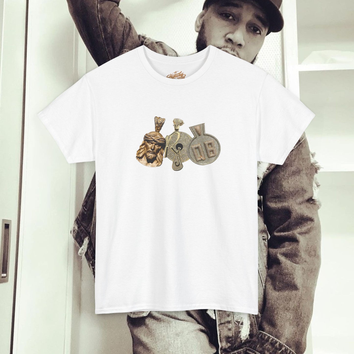 Brooklyn, Marcy, Queensbridge Unisex Heavy Cotton Tee