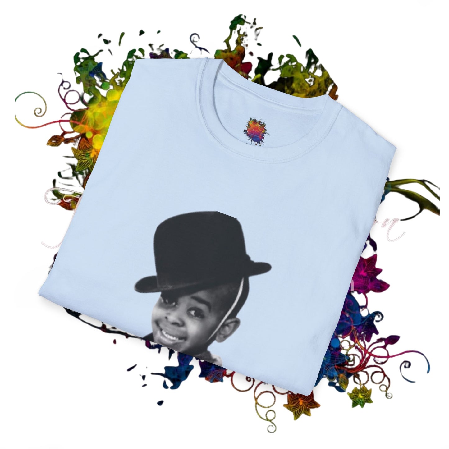 Vintage STYMIE Throwback Graphic Tee with Top Hat