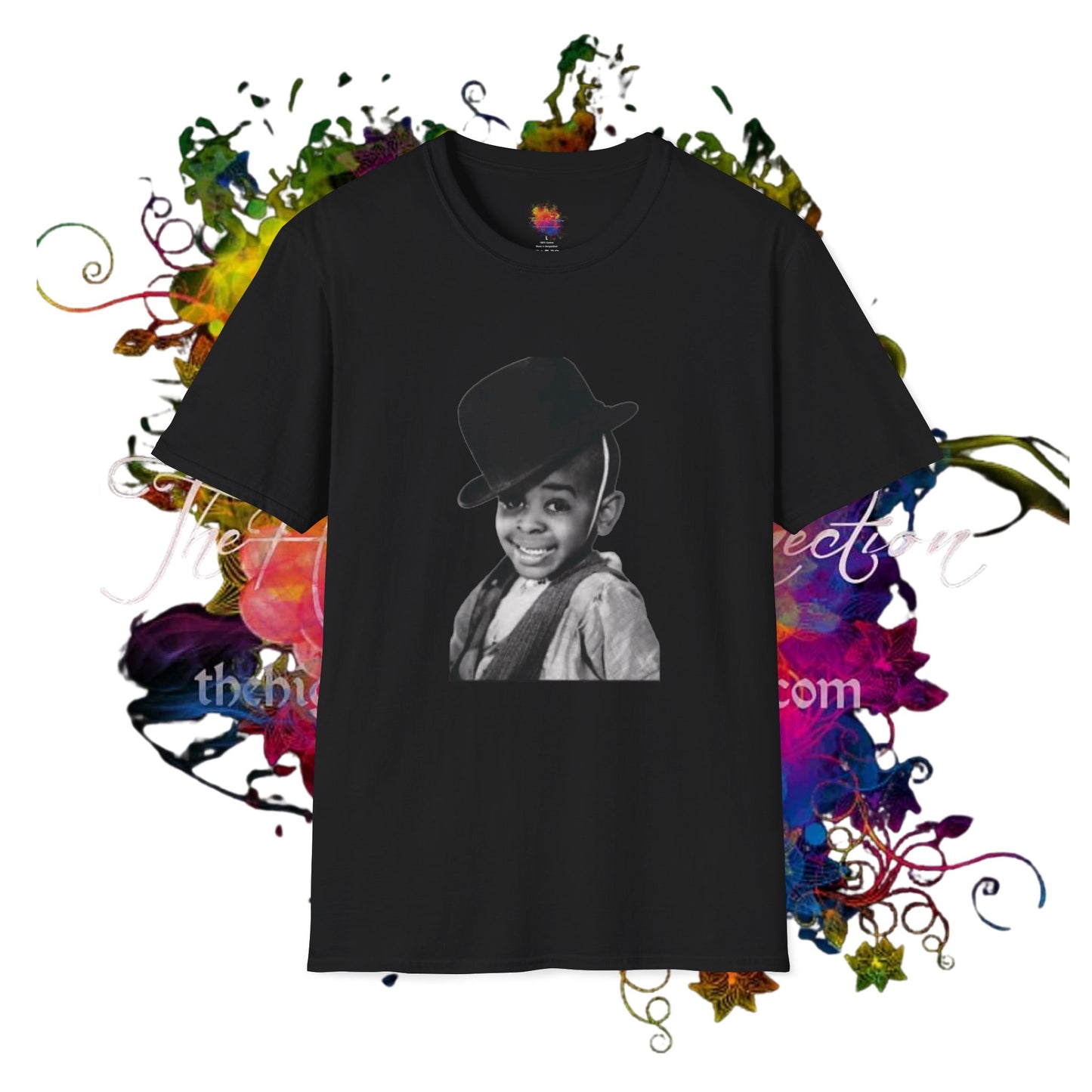 Vintage STYMIE Throwback Graphic Tee with Top Hat
