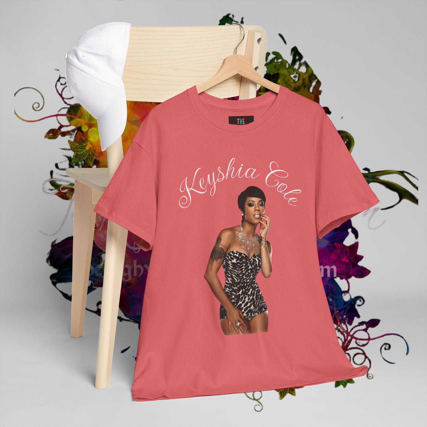 Keyshia Cole Inspired Unisex Heavy Cotton Tee - Stylish and Comfortable Shirt for Music Lovers