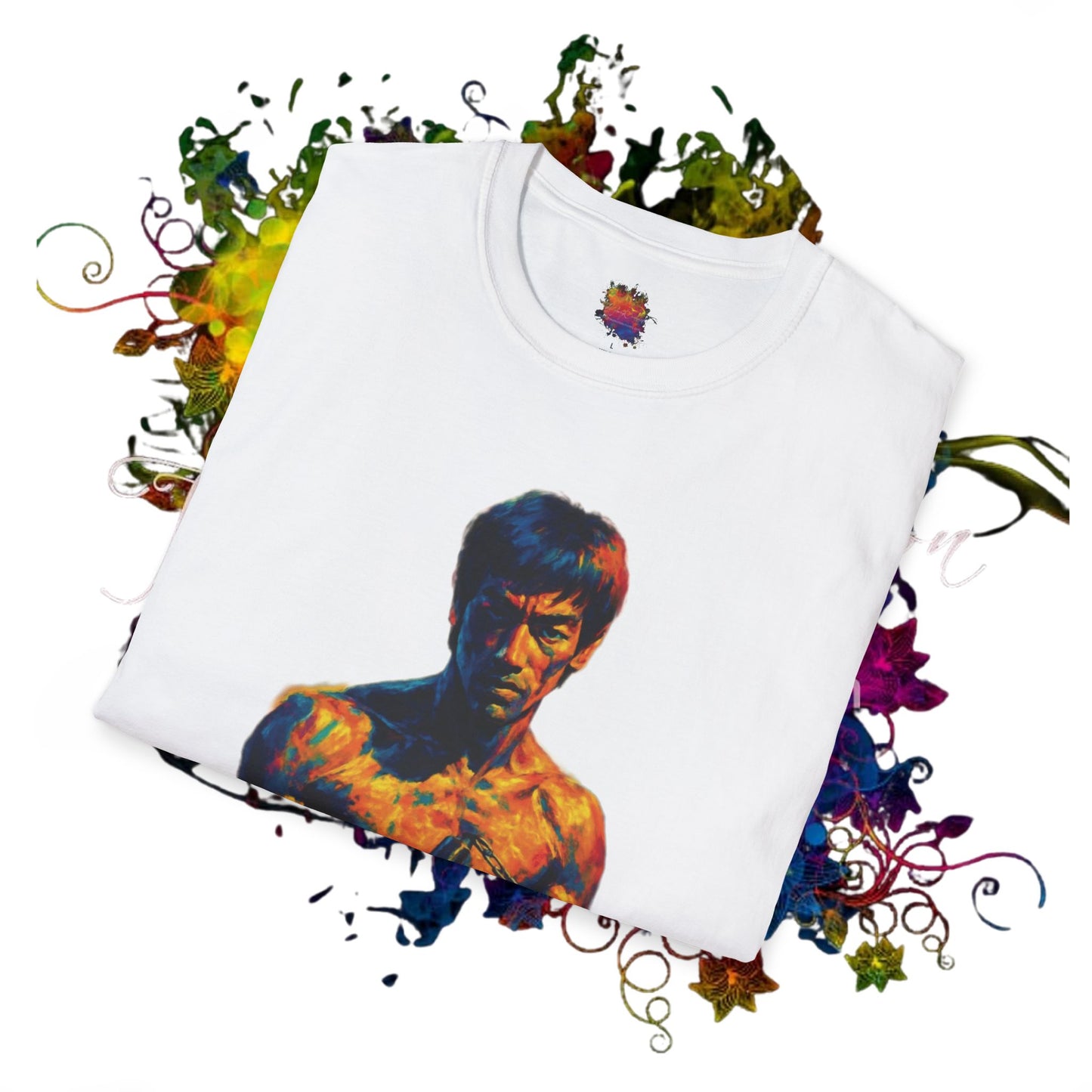 Bruce Lee Inspired Unisex T-Shirt, Martial Arts Shirt, Fitness Apparel, Gift for Him, Casual Wear, Kung Fu Tee