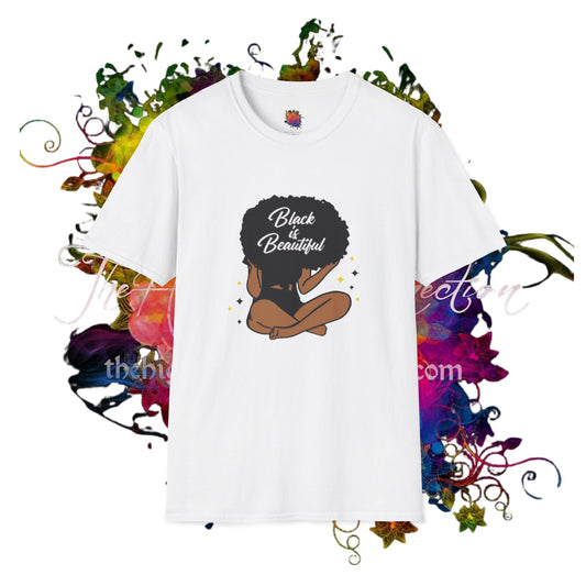 Black is Beautiful Unisex Softstyle T-Shirt