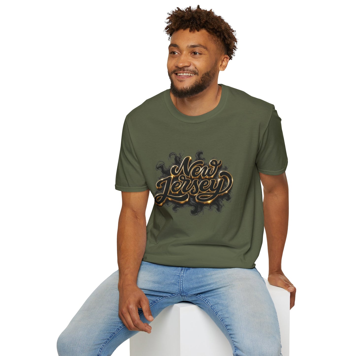 New Jersey Retro Drip & Script T-Shirt