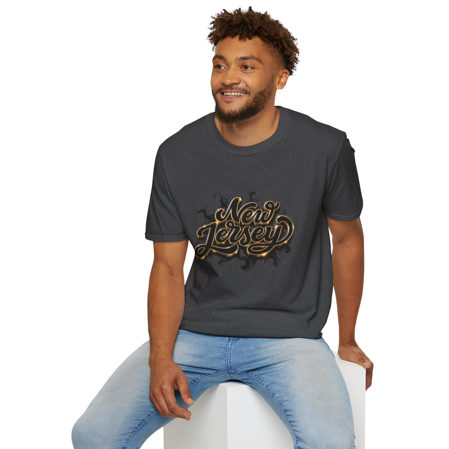 New Jersey Retro Drip & Script T-Shirt