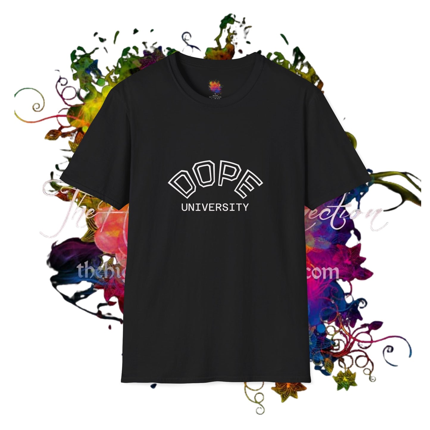 DOPE UNIVERSITY - Unisex Softstyle Tee