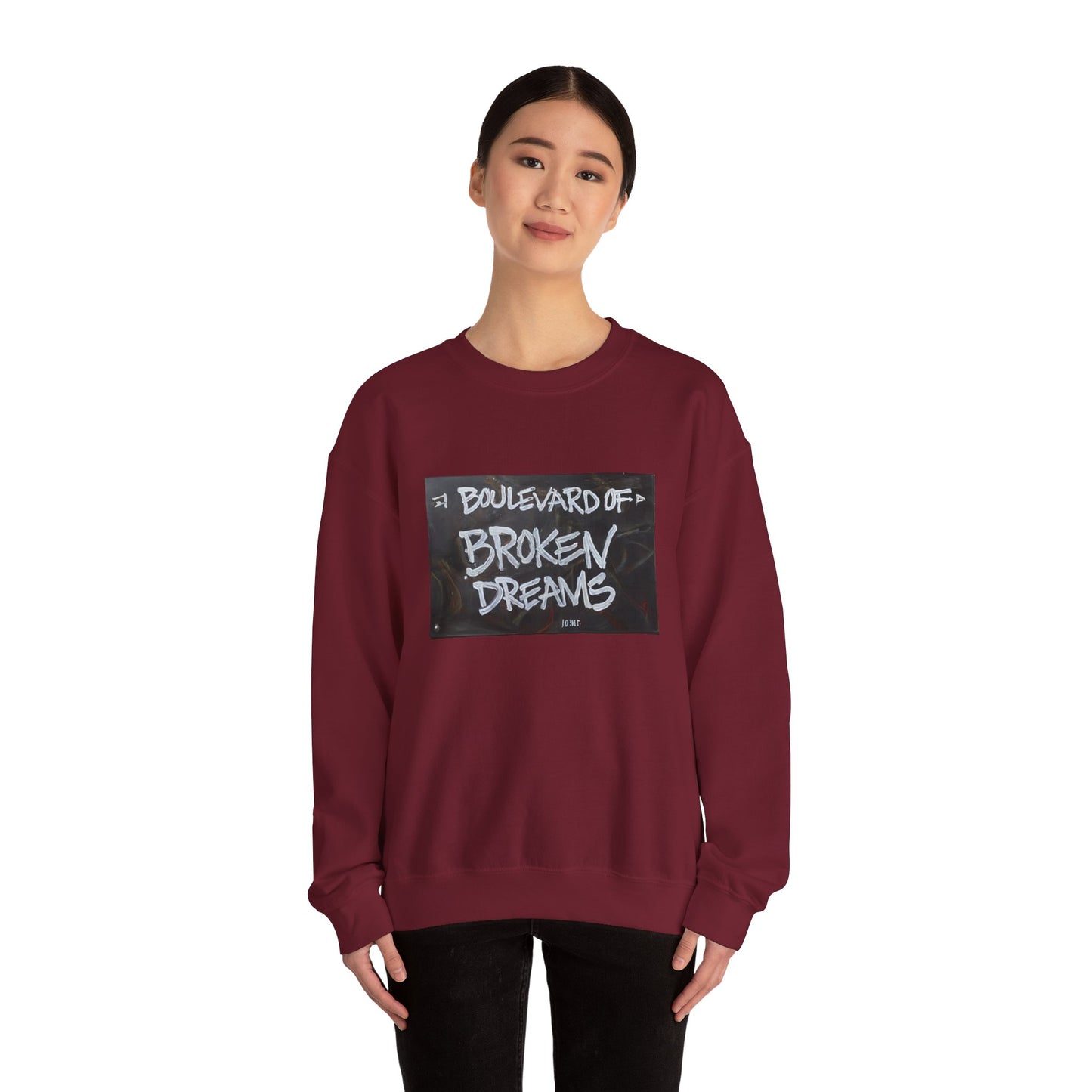 Boulevard of Broken Dreams Unisex Heavy Blend™ Crewneck Sweatshirt