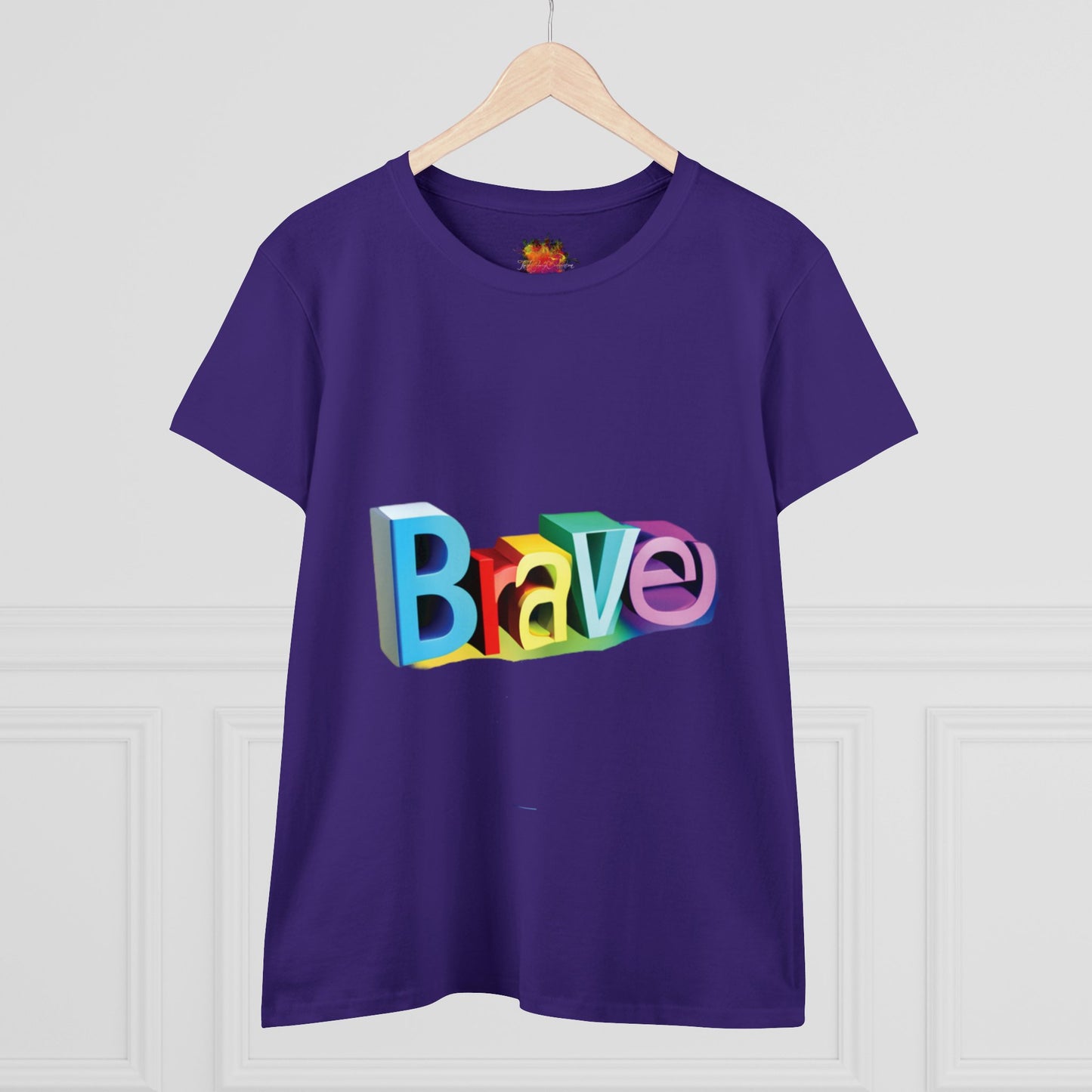 BRAVE Women's Midweight Cotton Tee