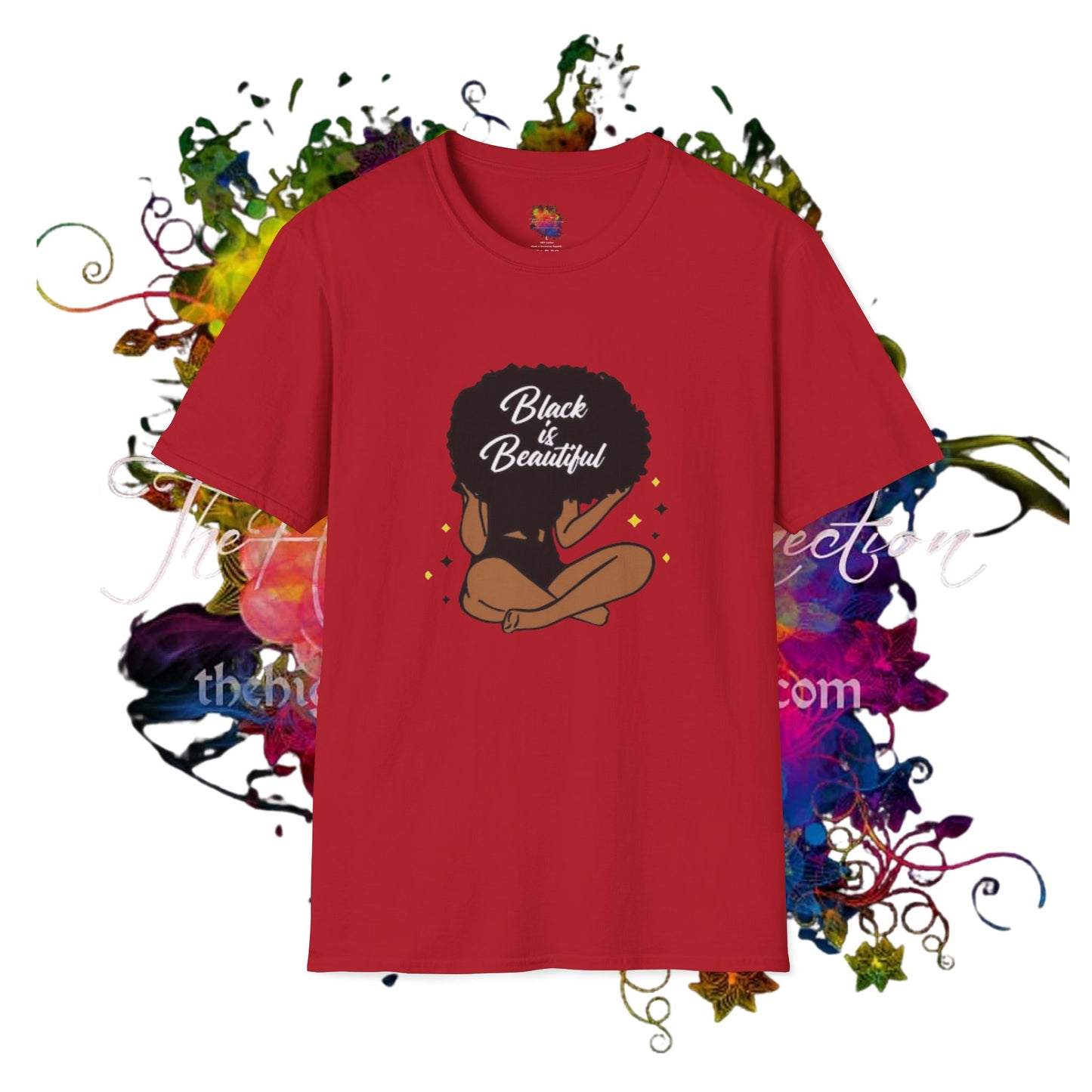 Black is Beautiful Unisex Softstyle T-Shirt