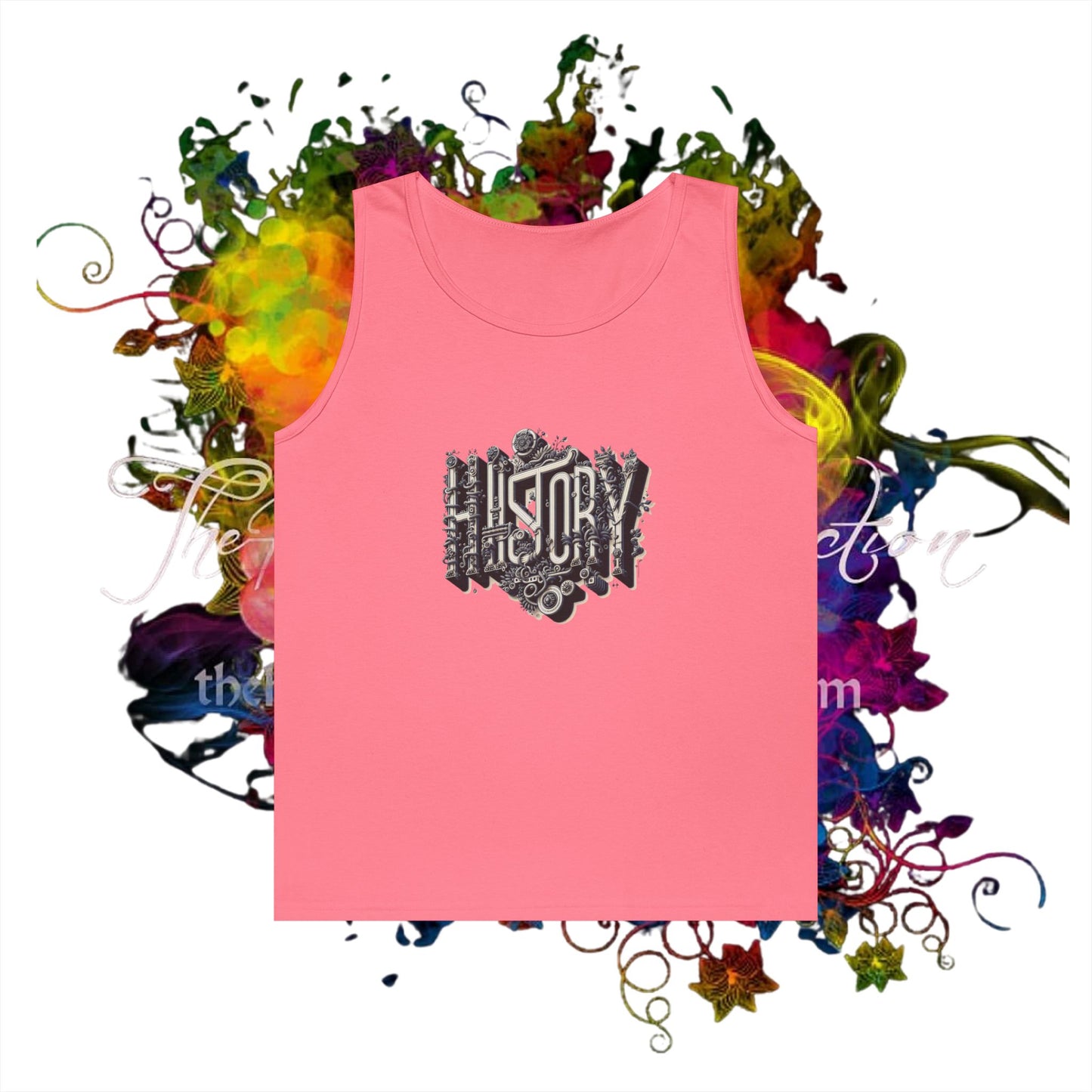 History Unisex Graphic Tank Top