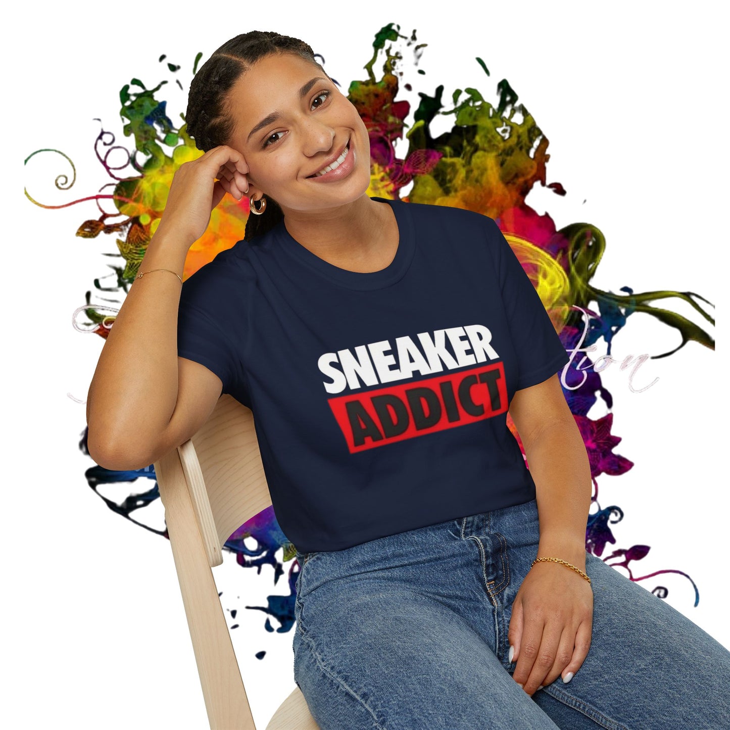 Sneaker Addict Unisex Softstyle T-Shirt | Sneaker head Tee