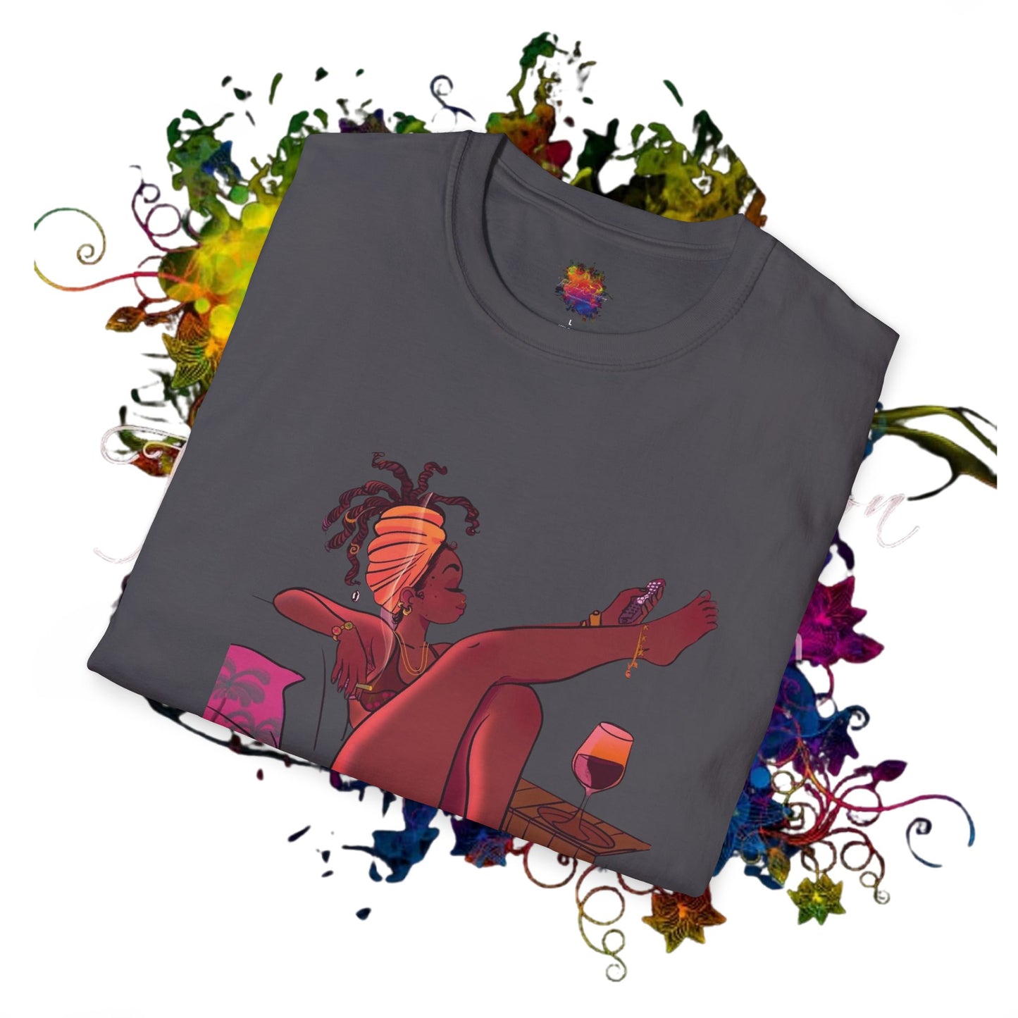 Unisex Relax Ya Self T-Shirt - Chill Vibes & Self-Care Reminder