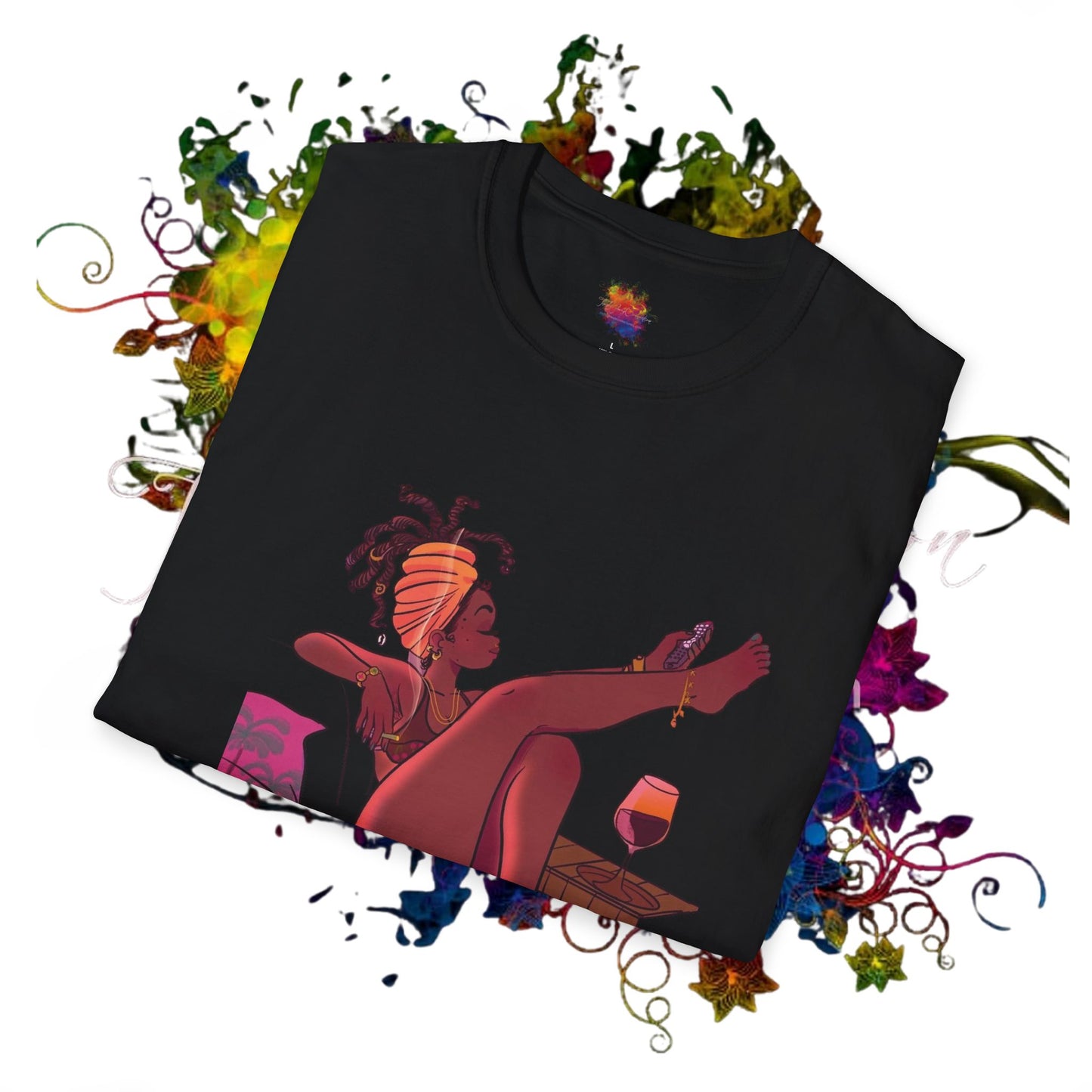 Unisex Relax Ya Self T-Shirt - Chill Vibes & Self-Care Reminder