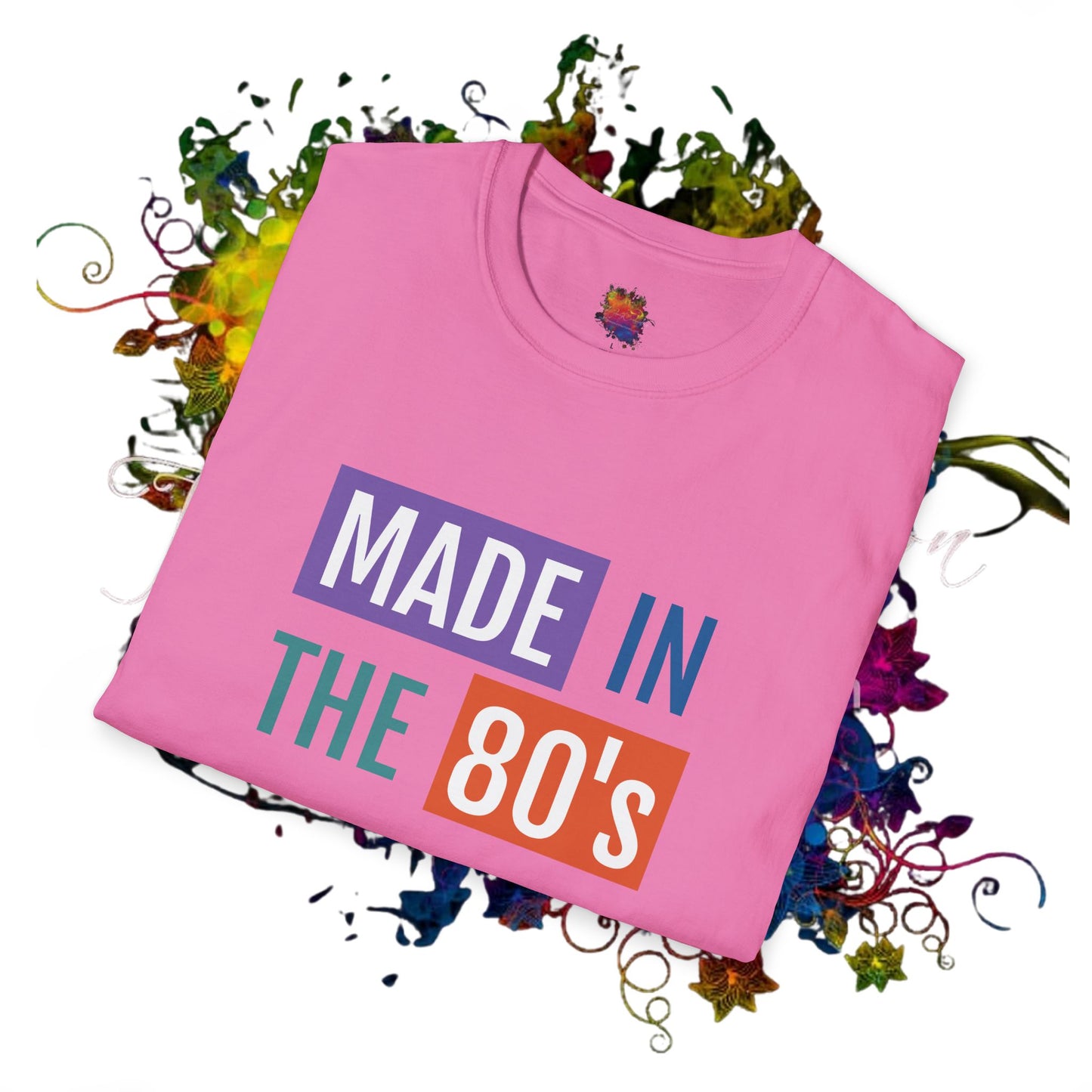 Made in the 80's Unisex Softstyle T-Shirt - Retro Nostalgia Tee