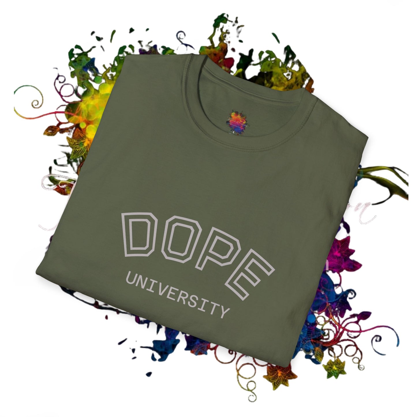 DOPE UNIVERSITY - Unisex Softstyle Tee