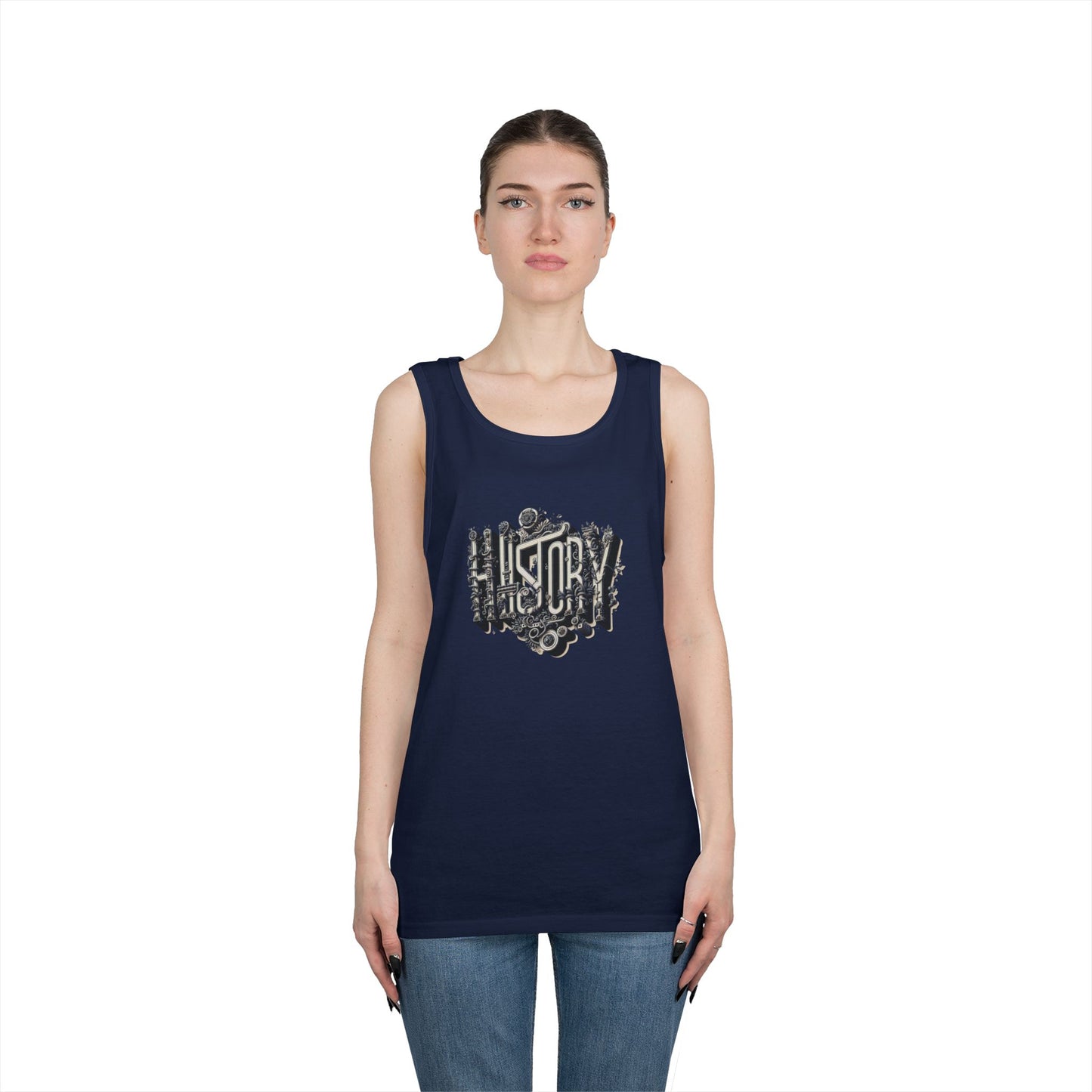 History Unisex Graphic Tank Top