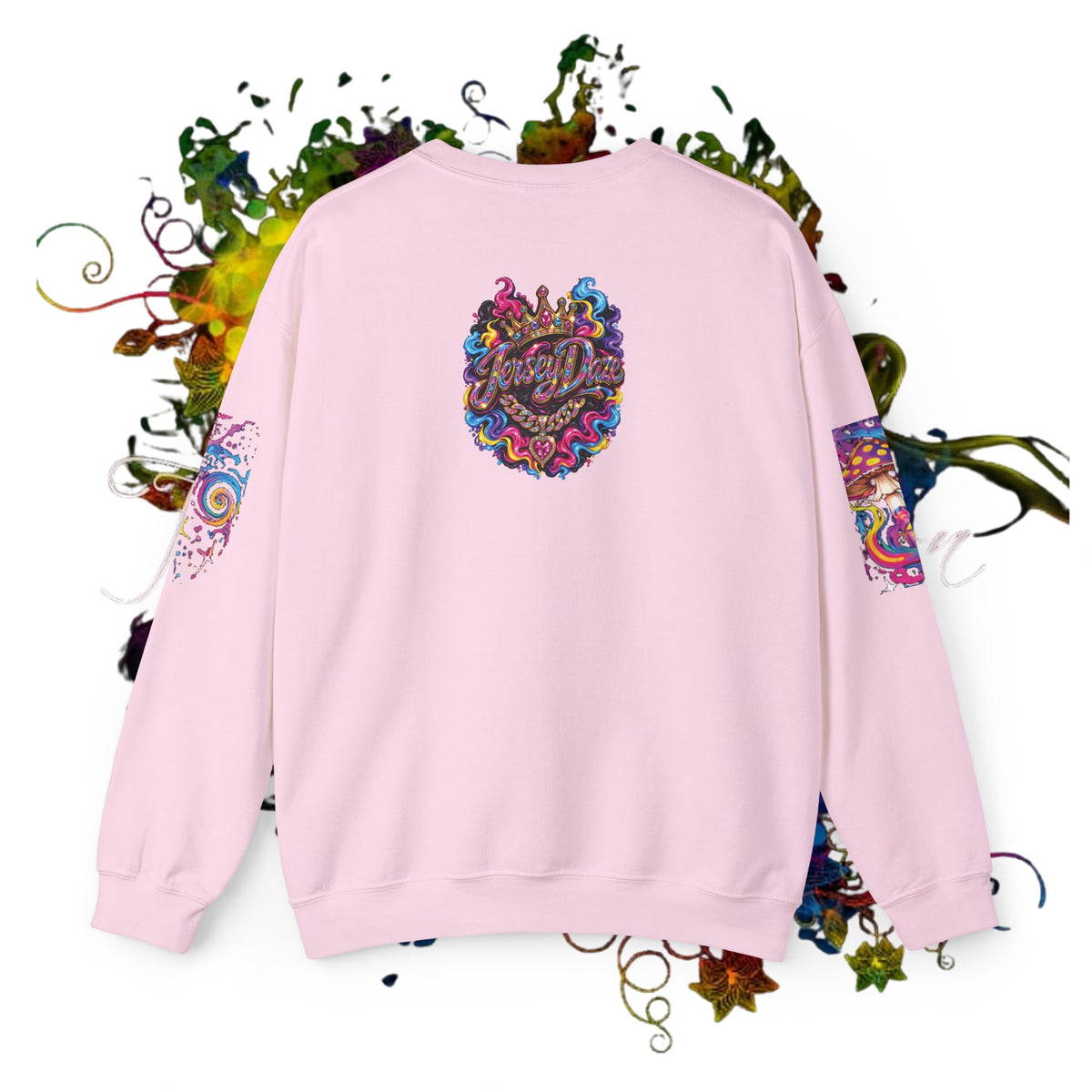 The MaskUp / Ms.D JerseyDaze Crewneck Sweatshirt