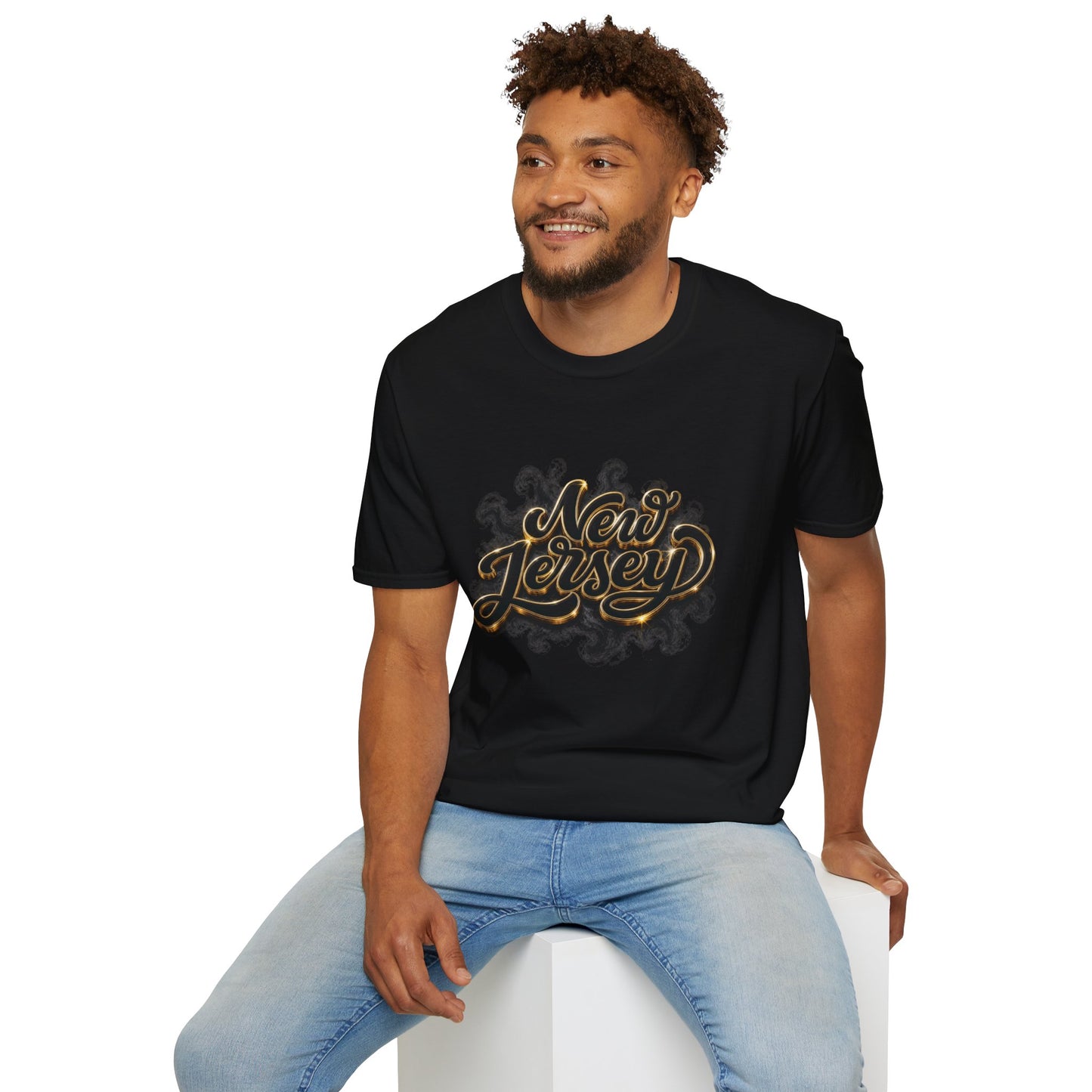 New Jersey Retro Drip & Script T-Shirt