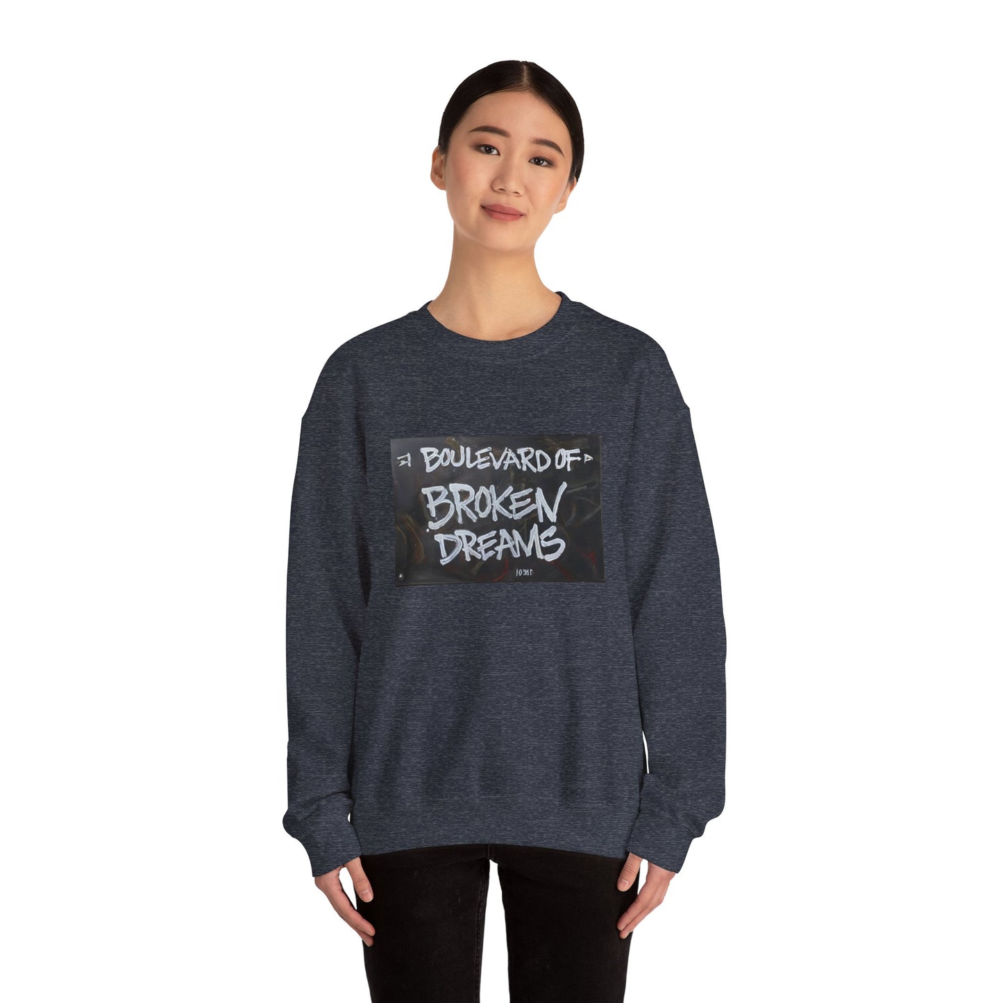 Boulevard of Broken Dreams Unisex Heavy Blend™ Crewneck Sweatshirt