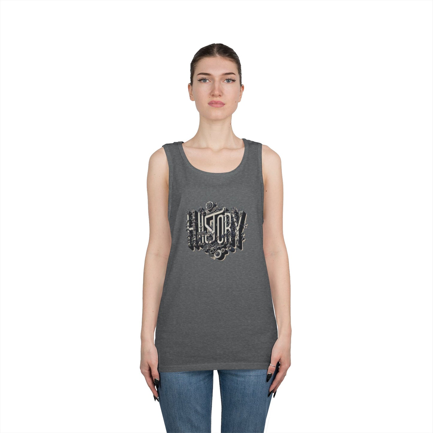 History Unisex Graphic Tank Top