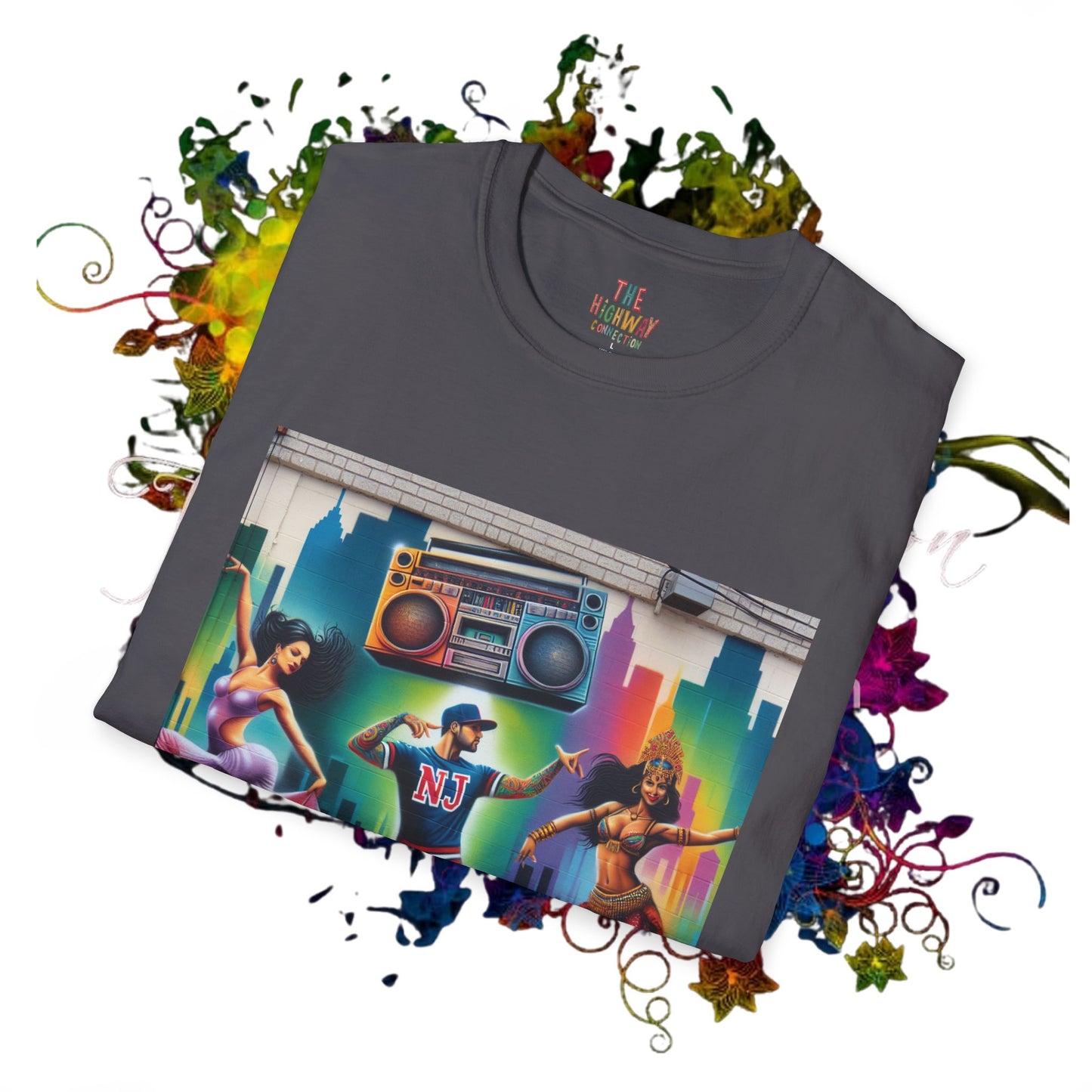 Music Dance Unisex T-Shirt - New Jersey Culture