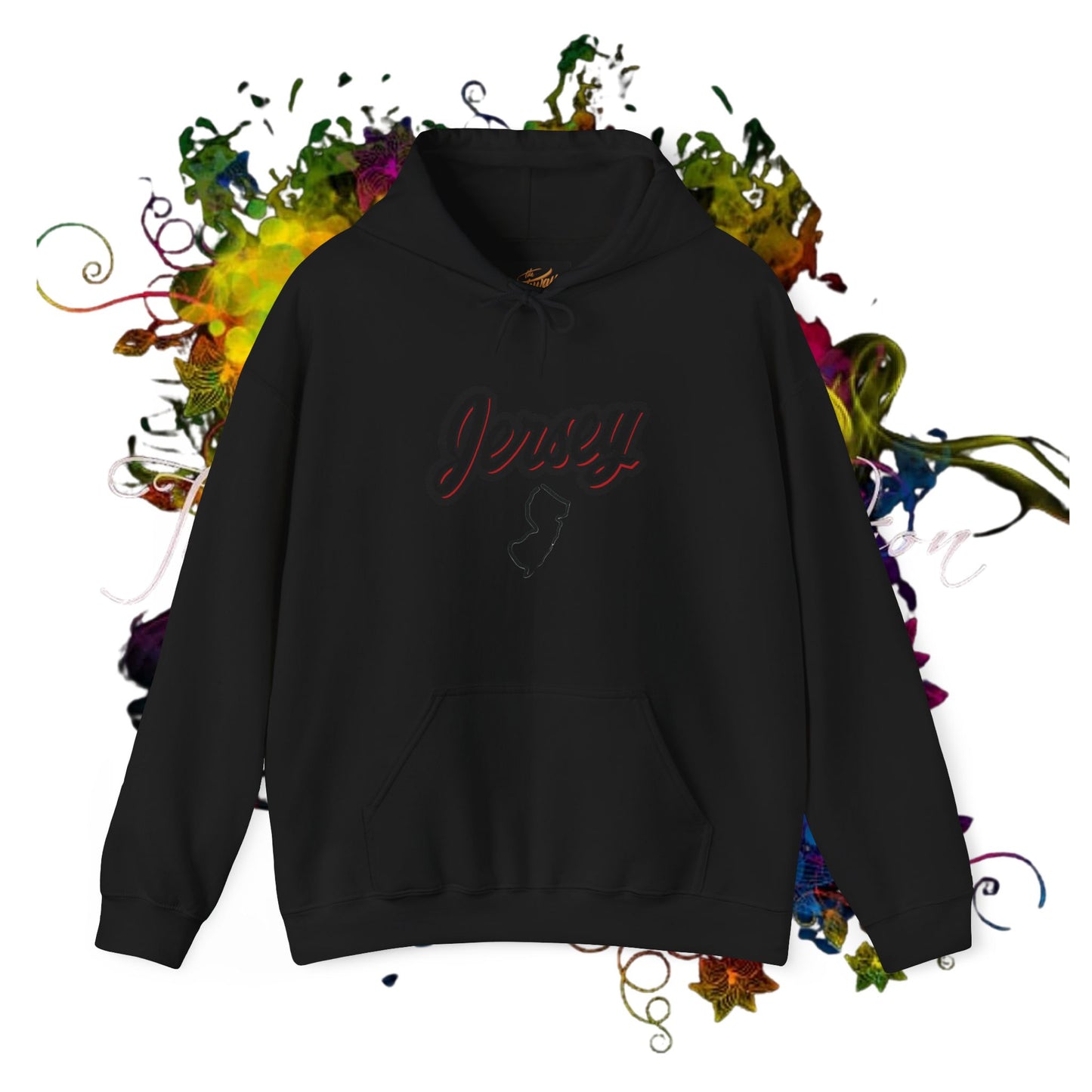 Jersey Script Unisex Heavy Blend™ Hooded Sweatshirt