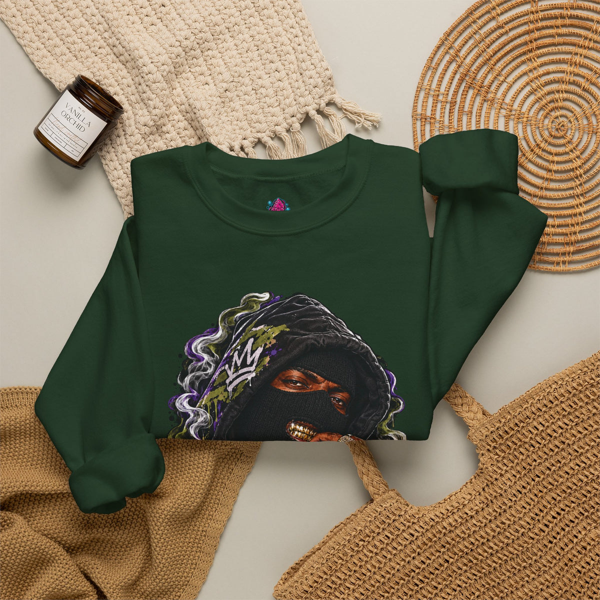 MaskUP /Jersey Gorilla JERSEYDAZE Graphic Sweatshirt