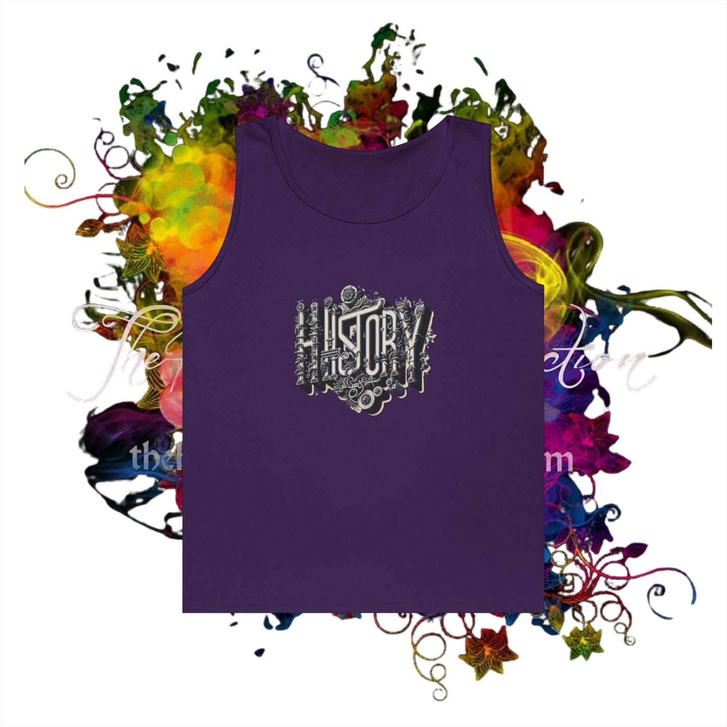 History Unisex Graphic Tank Top