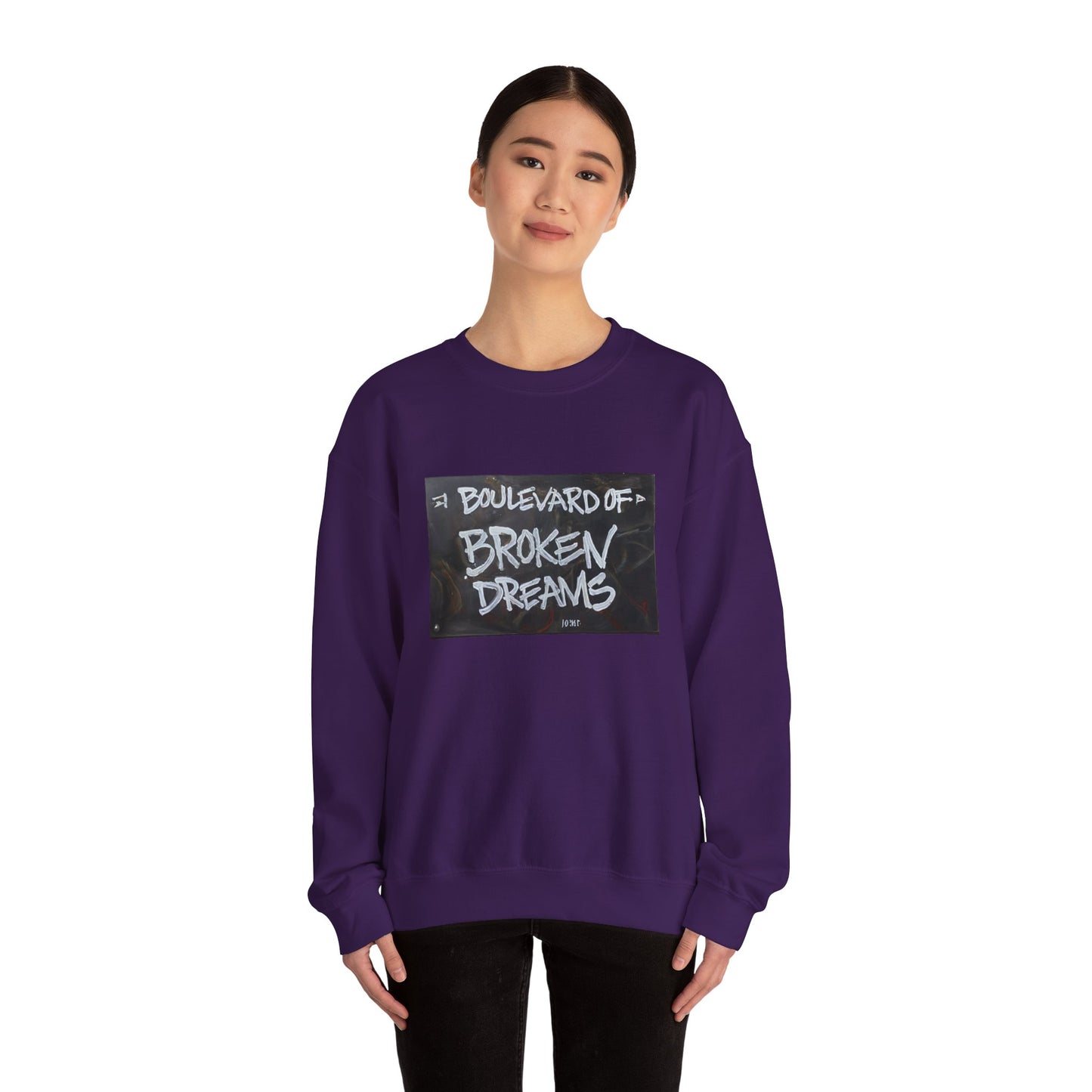Boulevard of Broken Dreams Unisex Heavy Blend™ Crewneck Sweatshirt