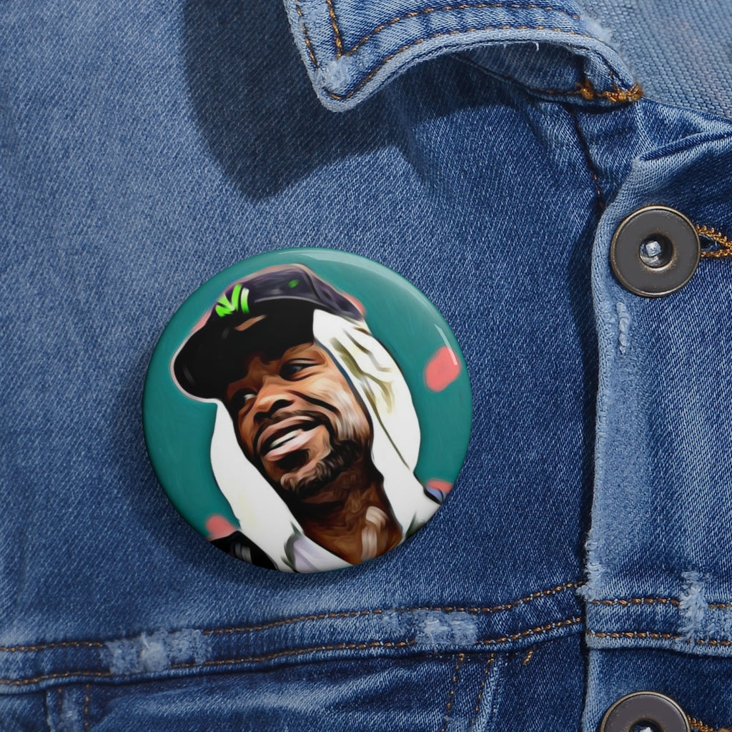 MEF IN PINK  Custom Pin / Button