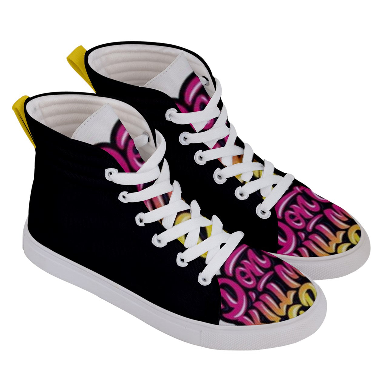 VIBIN' Men's Hi-Top Skate Sneakers