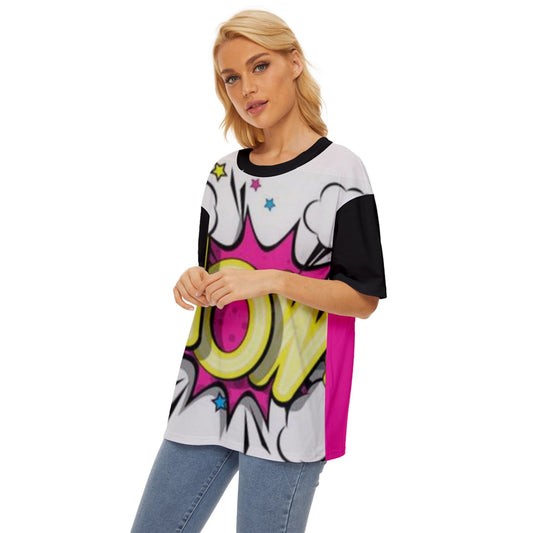 wow !! Oversized Basic Tee
