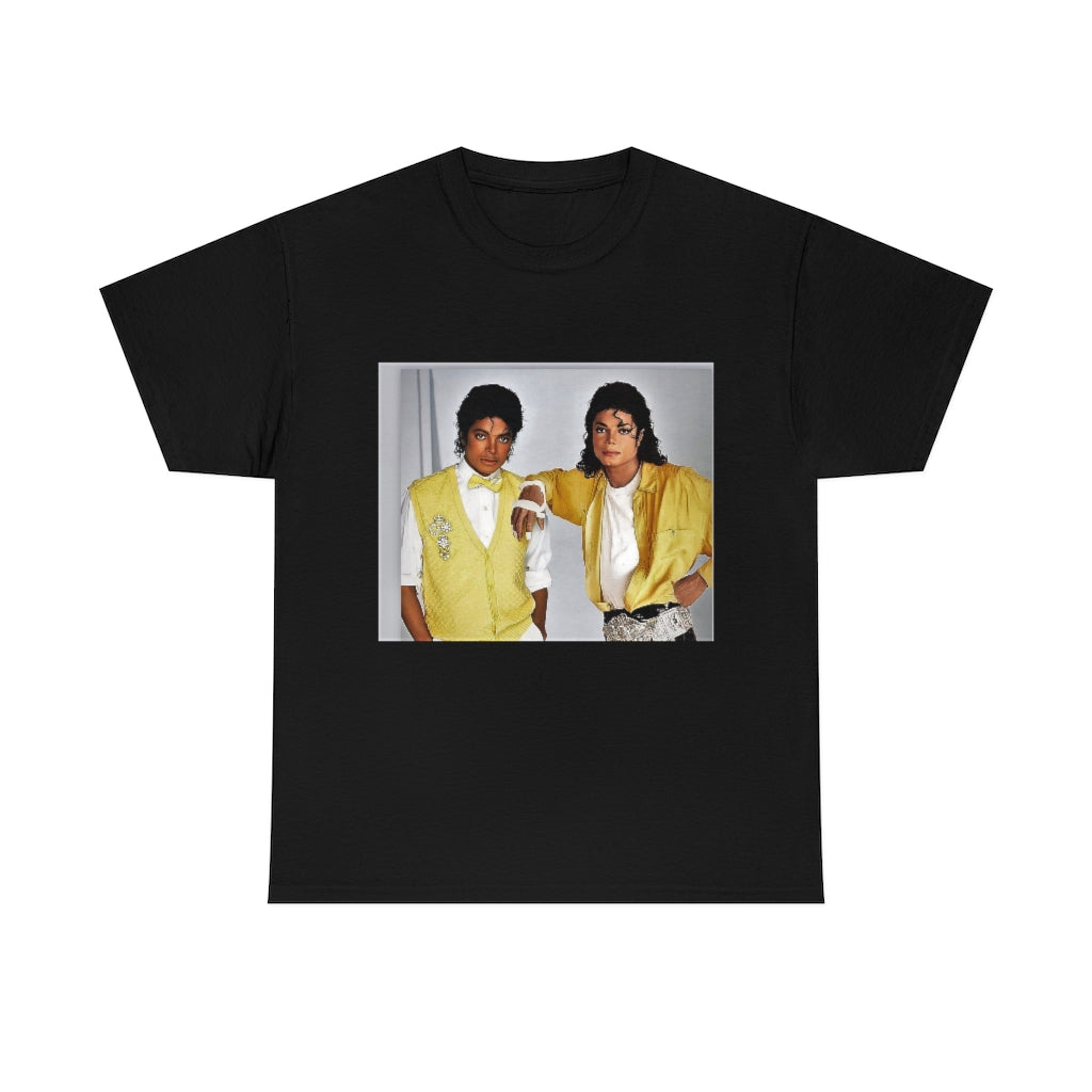 Michael meets MJ Unisex Heavy Cotton Tee