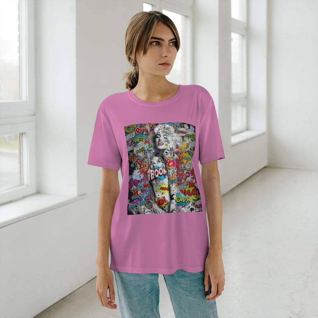 RETRO THROWBACK DIVA (PINK) .. All Over Print UNISEX T-Shirt