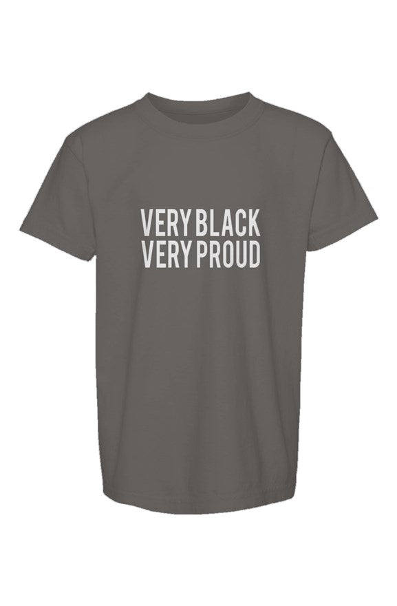 Very Proud Very Black Youth Pigment Dyed T Shirt