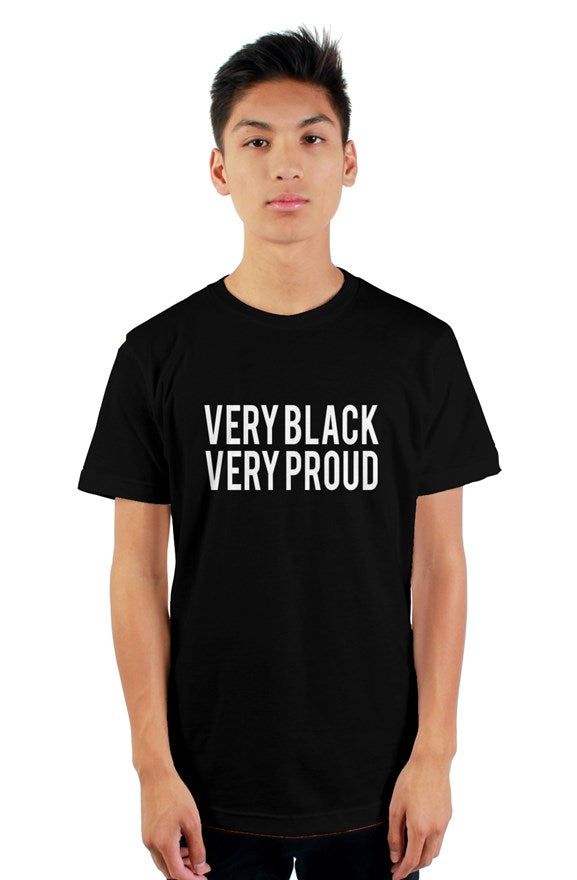 Very Black Very Proud Mens t shirt