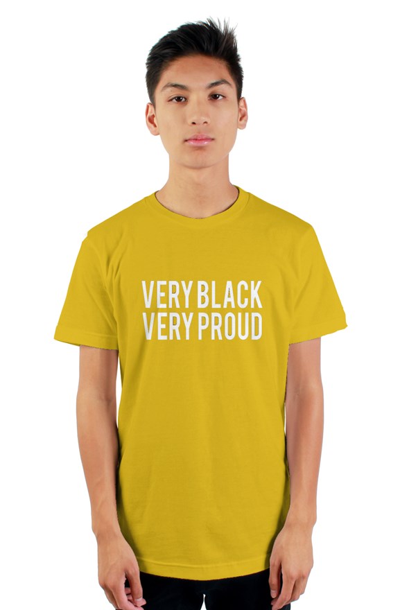 Very Black Very Proud Mens t shirt