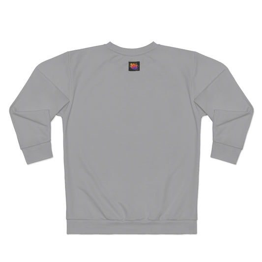 ANGEL DIVA.. (GRAY)  ..  AOP Unisex Sweatshirt