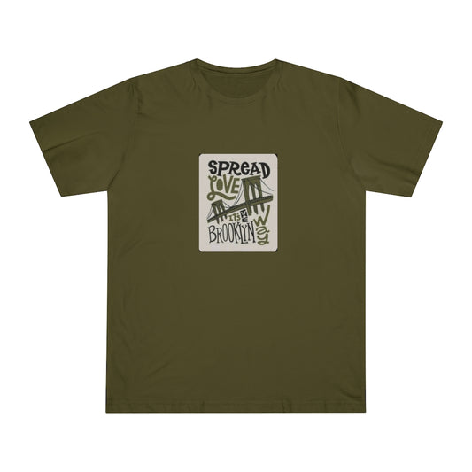 SPREAD LOVE ITS THE BROOKLYN WAY Unisex Deluxe T-shirt